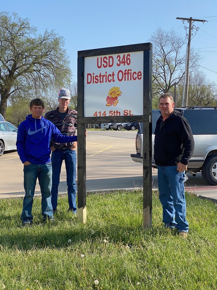USD346 BOARD OFFICE NEW SIGN